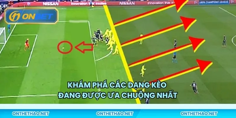 Khám phá các dạng kèo đang được ưa chuộng nhất