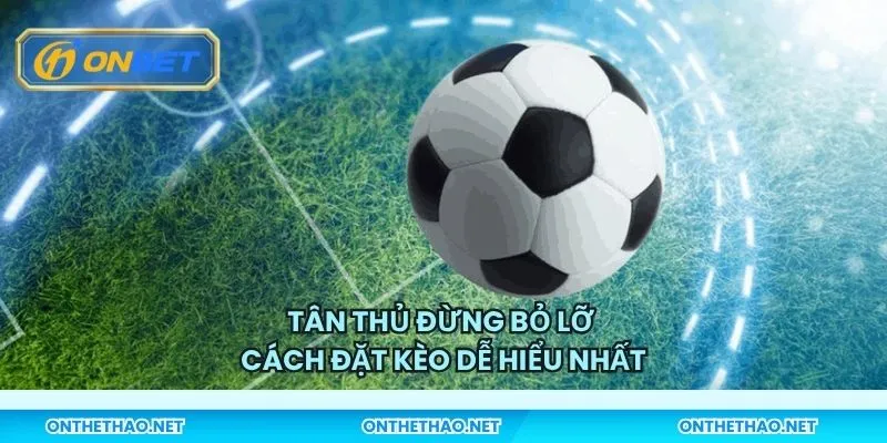 Tân thủ đừng bỏ lỡ cách đặt kèo dễ hiểu nhất